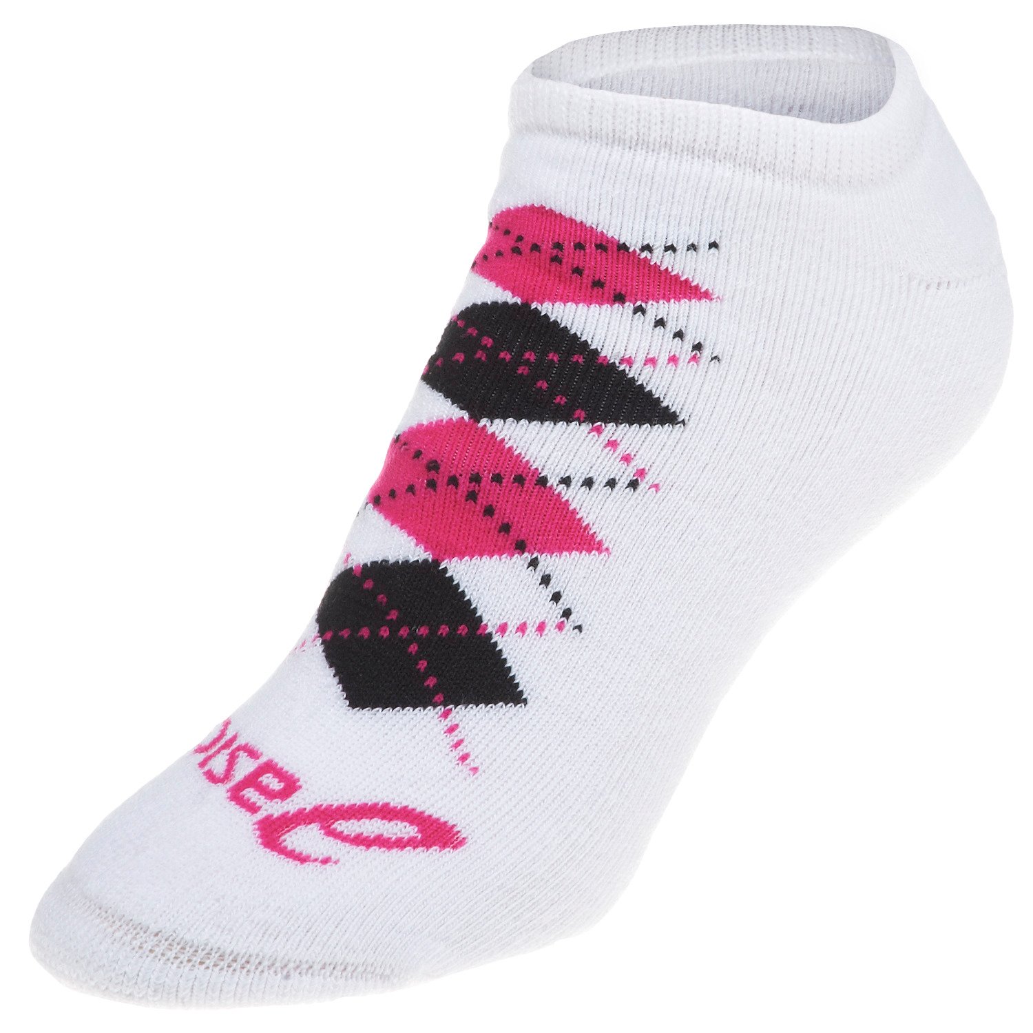 ASICS® Women's Cushion Argyle No Show Socks 6-Pack