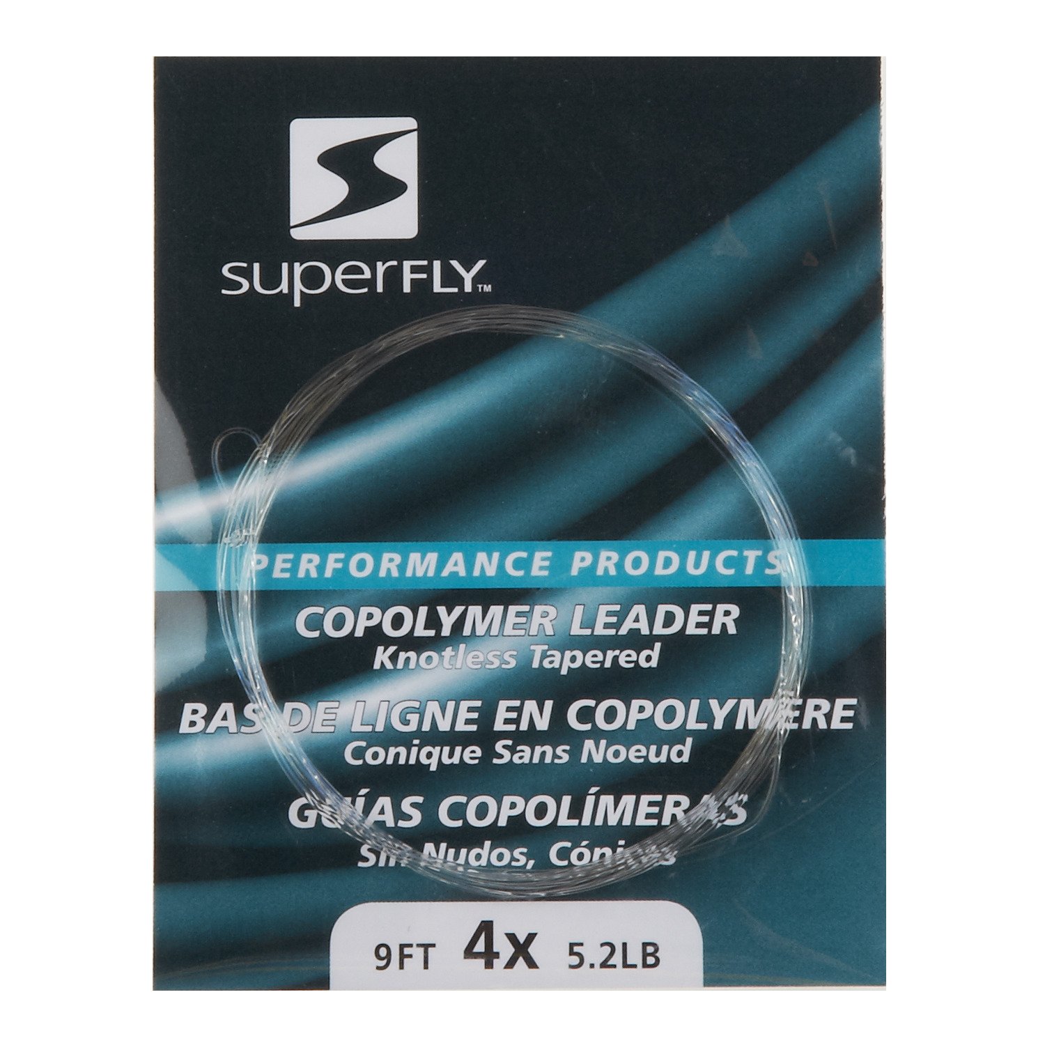 Superfly™ 4X 9' Knotless Tapered Leader