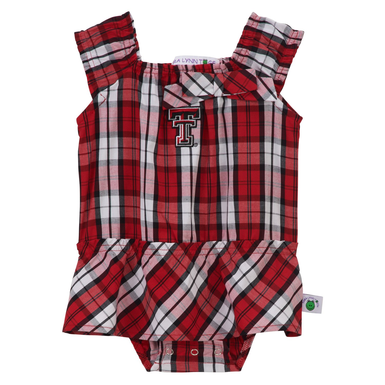 Sara Lynn Togs Infant Girls' Texas Tech Campus 1-Piece Dress