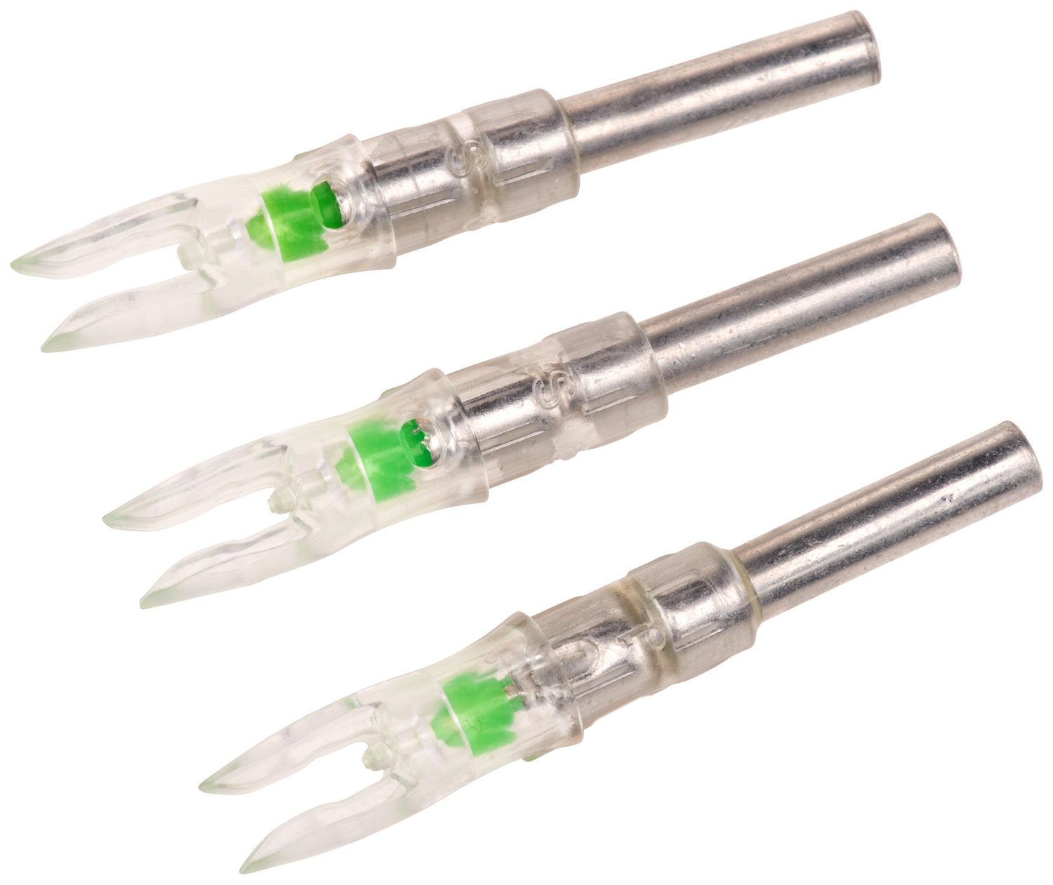 Nockturnal™ X Green Lighted Nocks 3-Pack