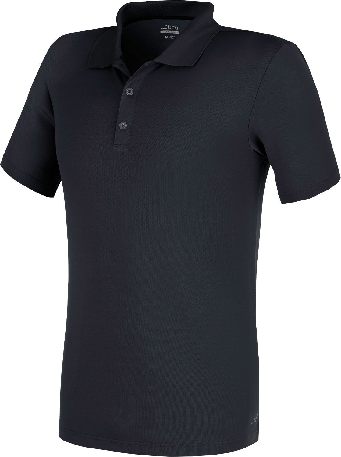 BCG Men's Short Sleeve Mesh Polo