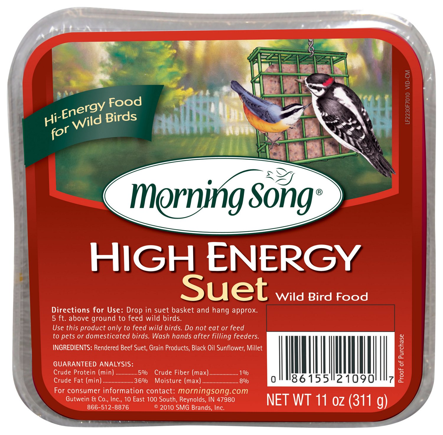 Morning Song® 11 oz. High-Energy Suet