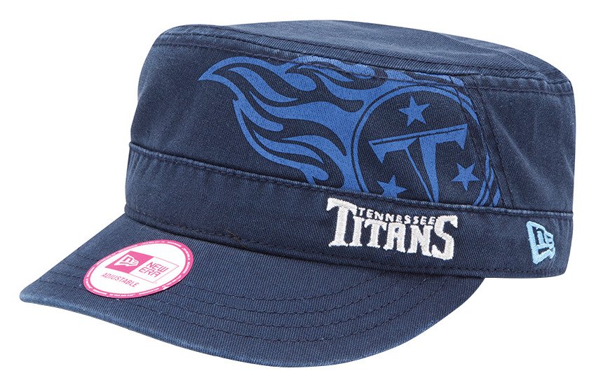 New Era Women's Tennessee Titans Goal 2 Go Military Style Cap thumbnail