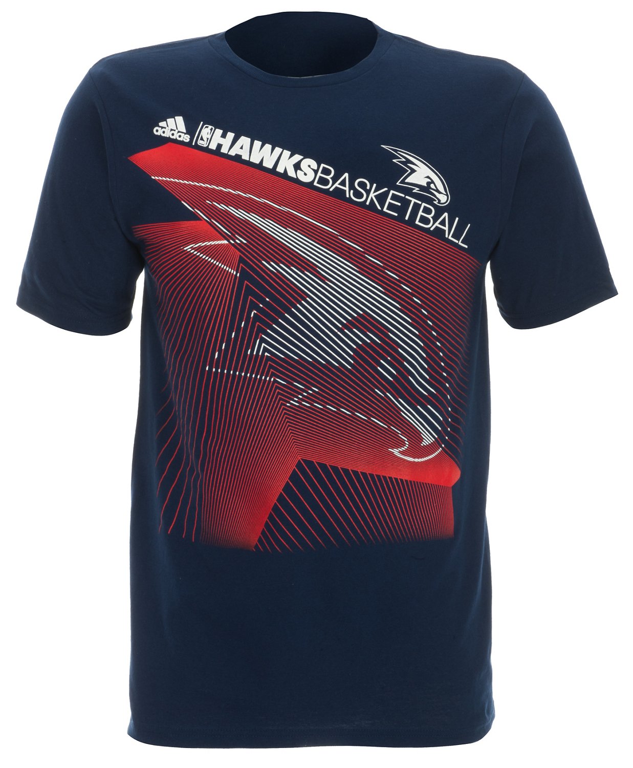 adidas Men's Atlanta Hawks Split Decision T-shirt
