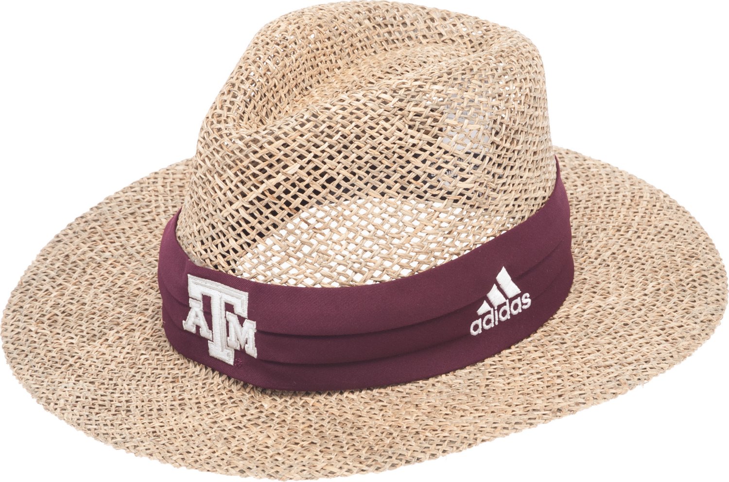 adidas Men's Texas A&M University Spring Game Straw Hat