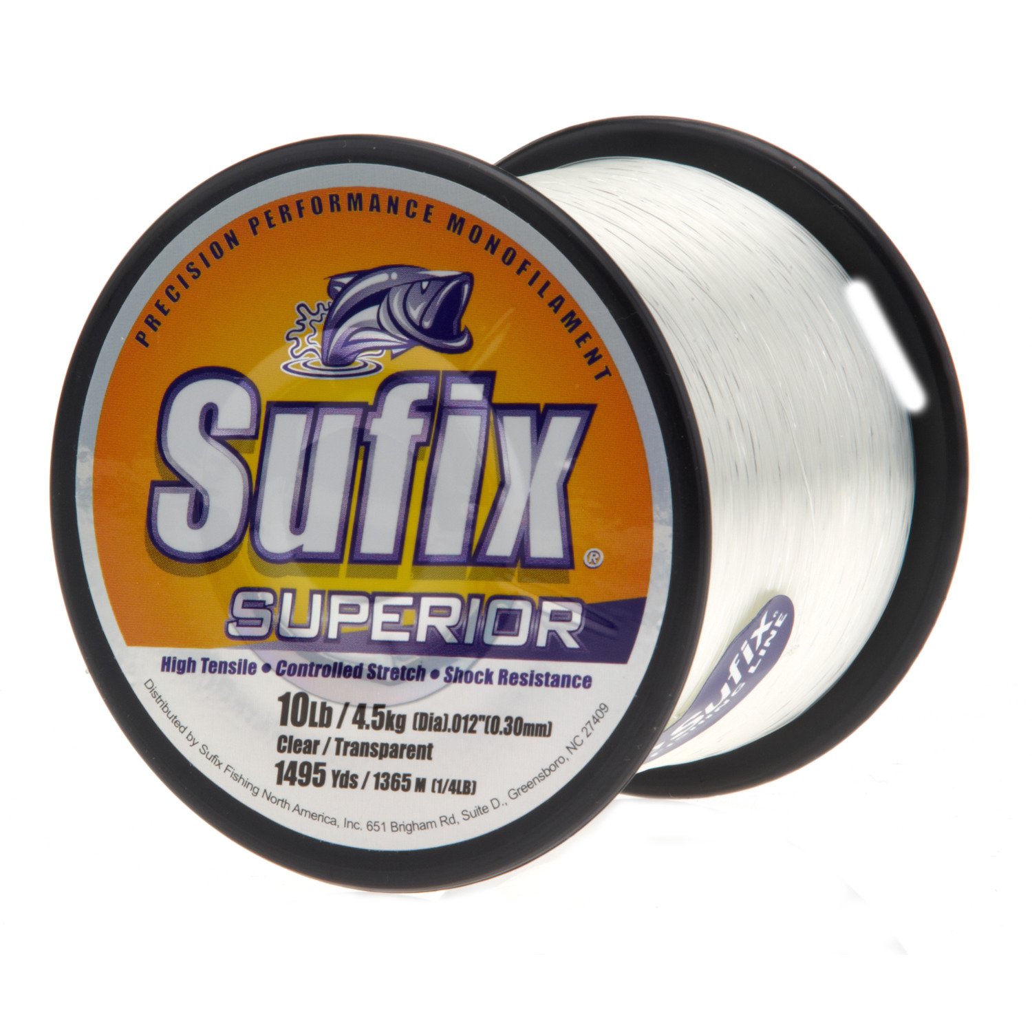Sufix® Superior 10 lb. - 1,495 yards Monofilament Fishing Line