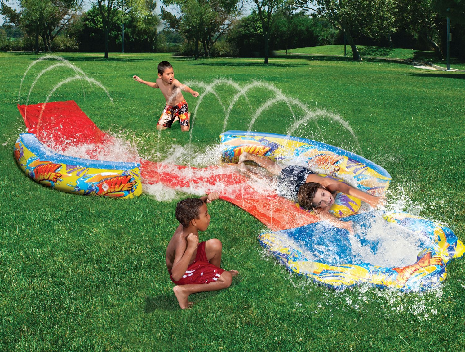 Banzai Twin Curve Surf Slide