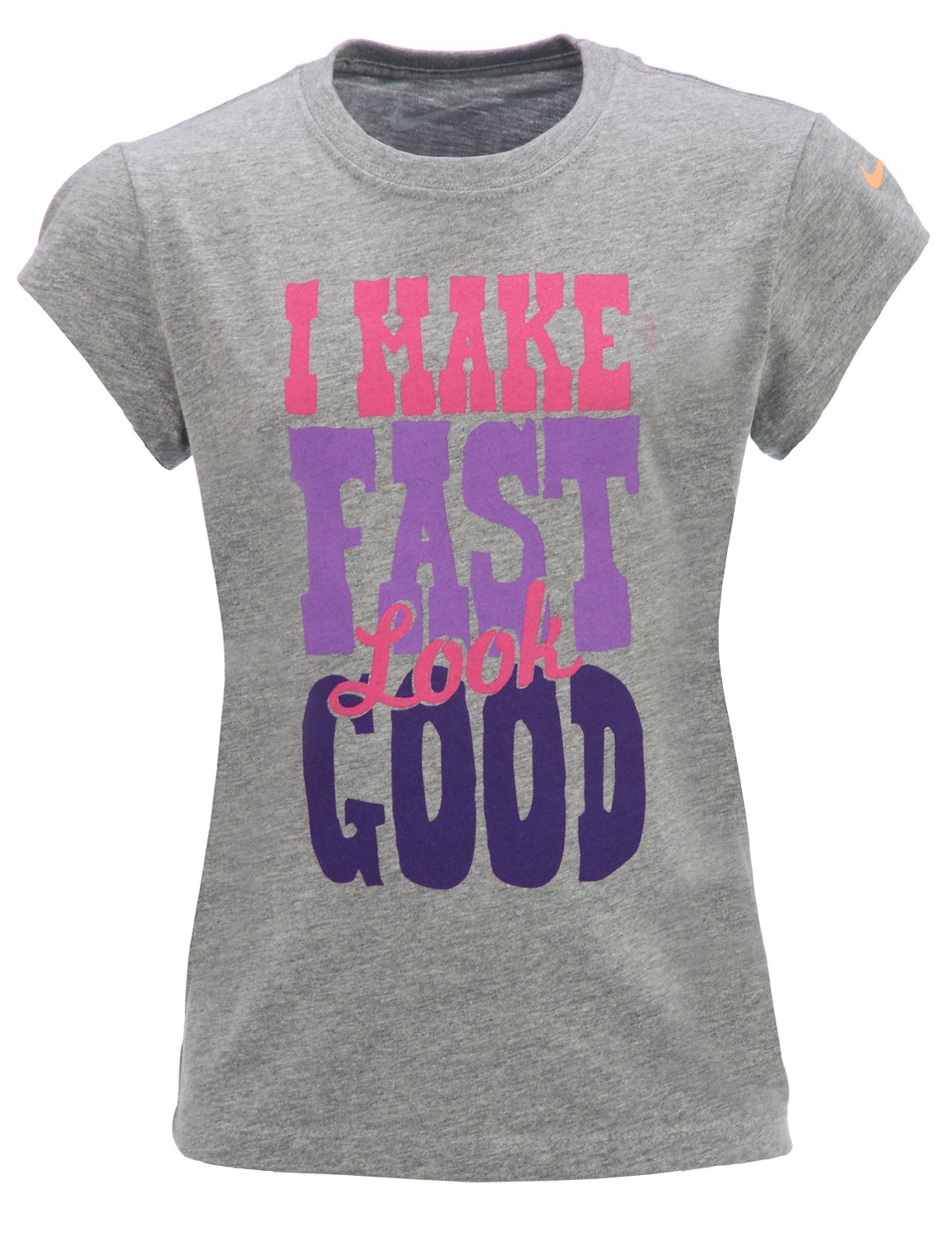 Nike Girls' Look Good Short Sleeve T-shirt