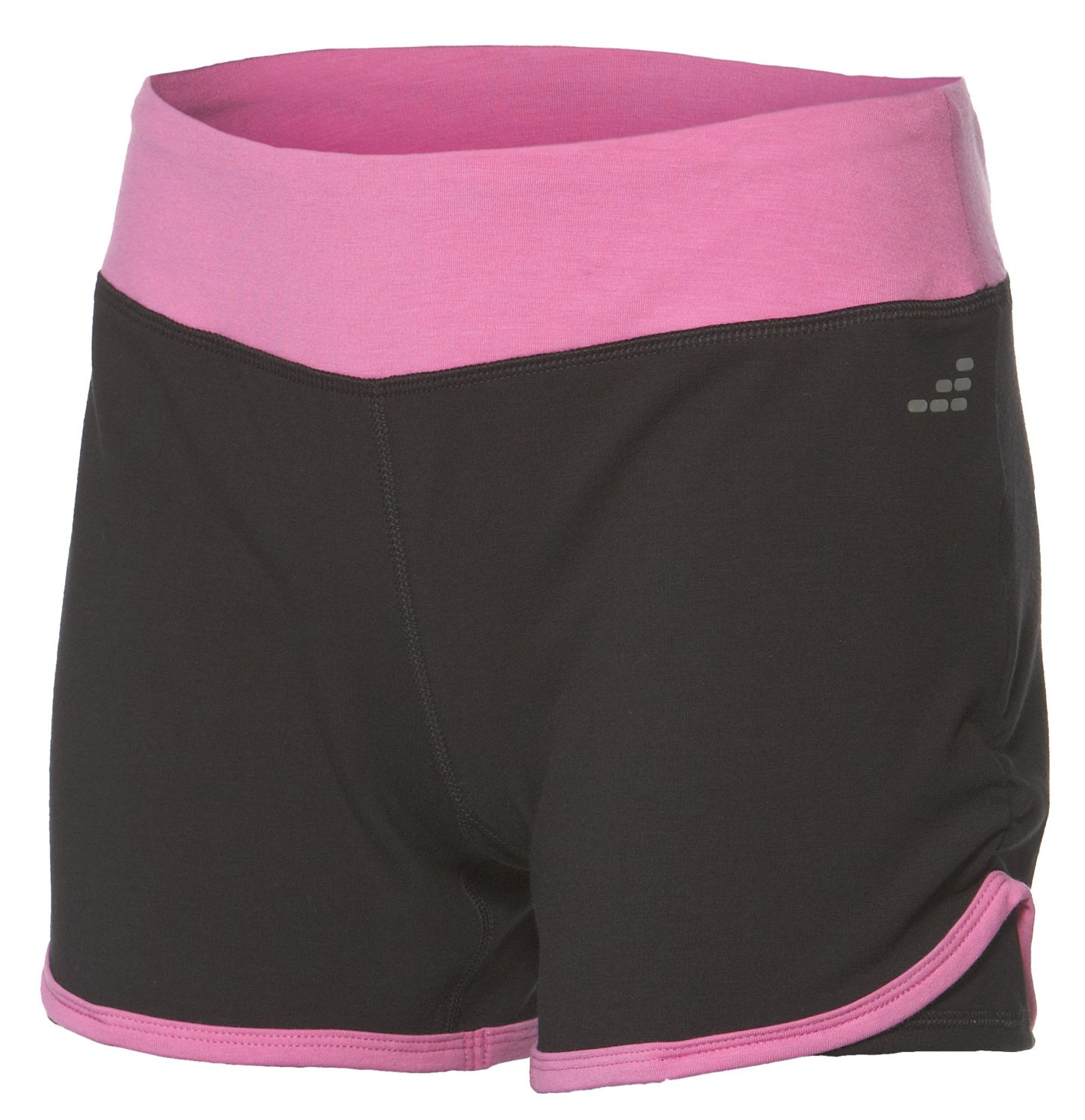 BCG Women's Contrast Waistband Cinched Short