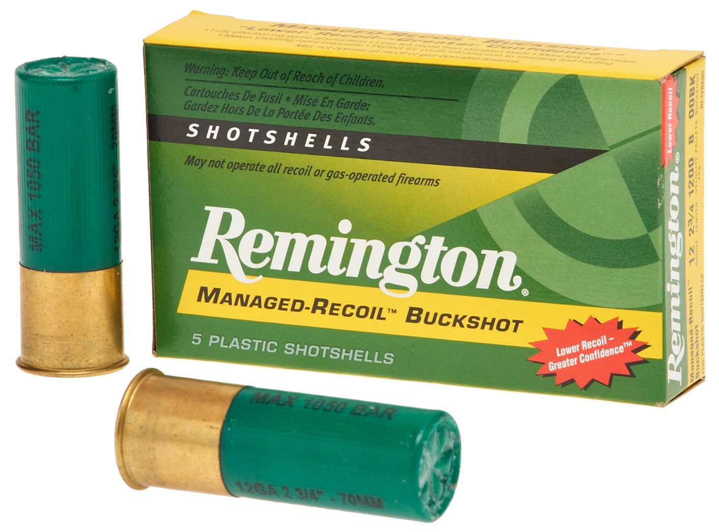 Remington Express® Managed-Recoil® 12 Gauge Buckshot Shotshells