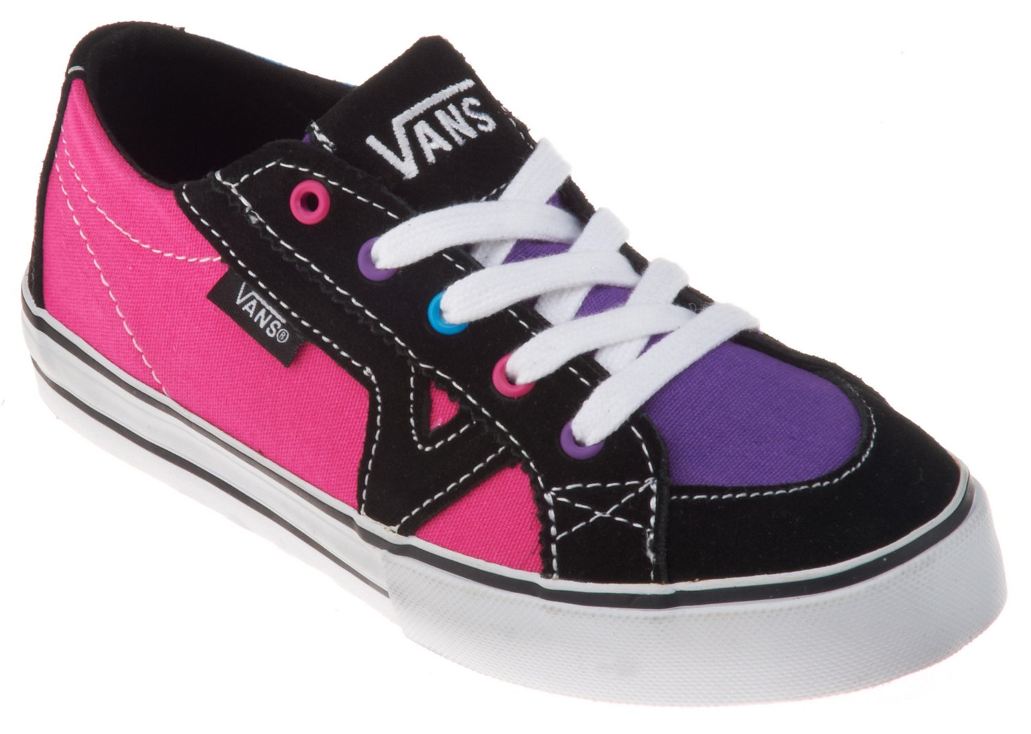 Vans Girls' Tory Vulcanized Athletic Lifestyle Shoes thumbnail