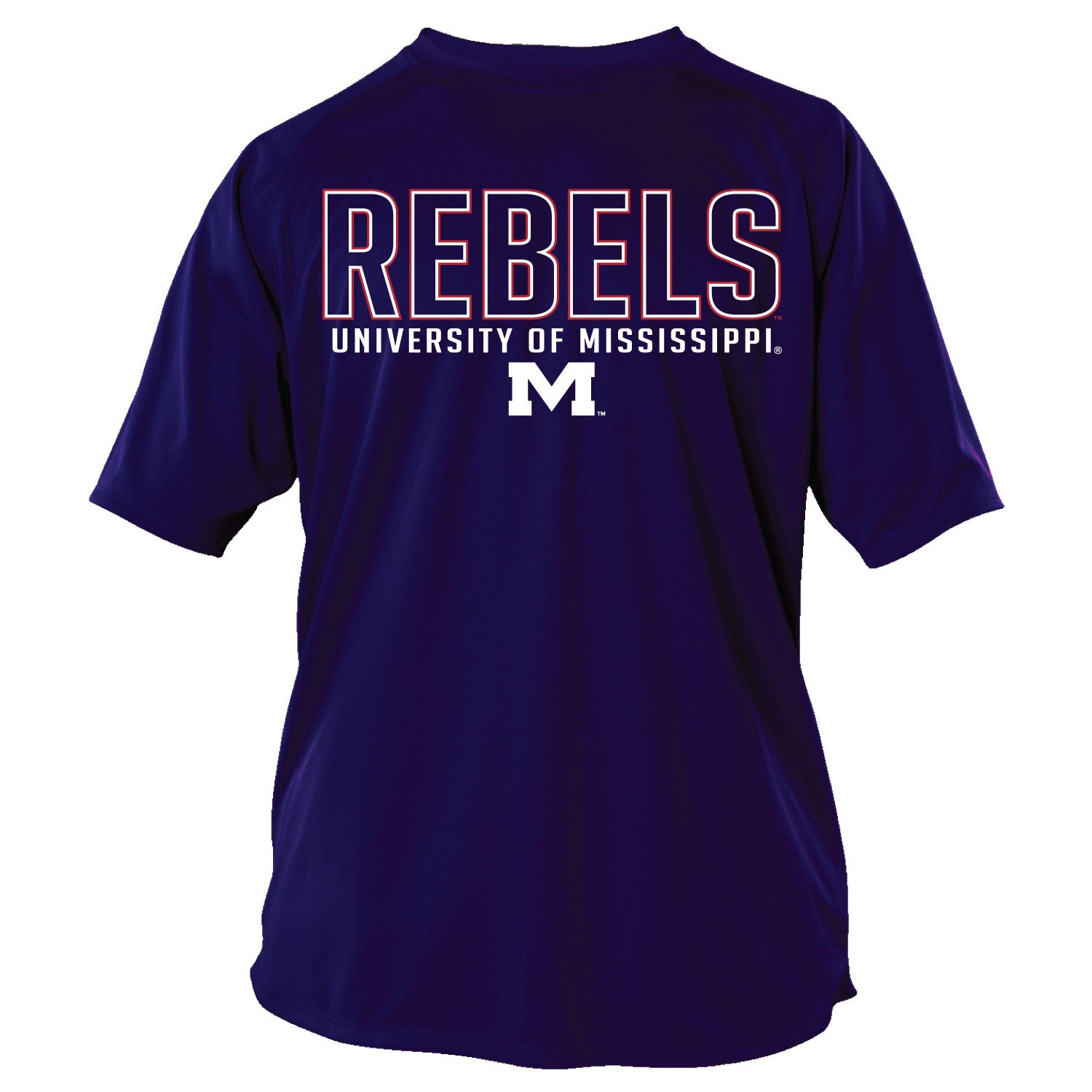 Russell Athletic Men's University of Mississippi Dri-Power Raglan T-shirt