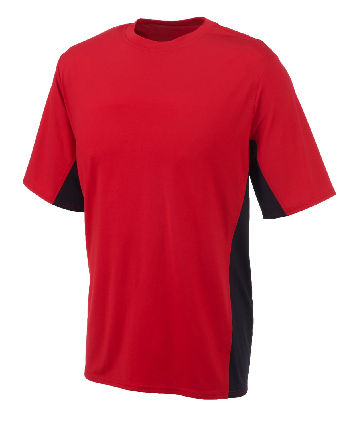 BCG Men's Short Sleeve Colorblock Turbo Athletic T-shirt