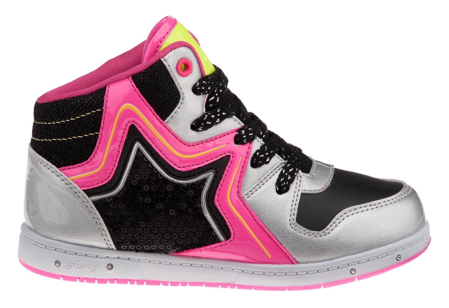 Pastry Kids Girls' Rockstar Fashion High-Top Athletic Lifestyle Shoes