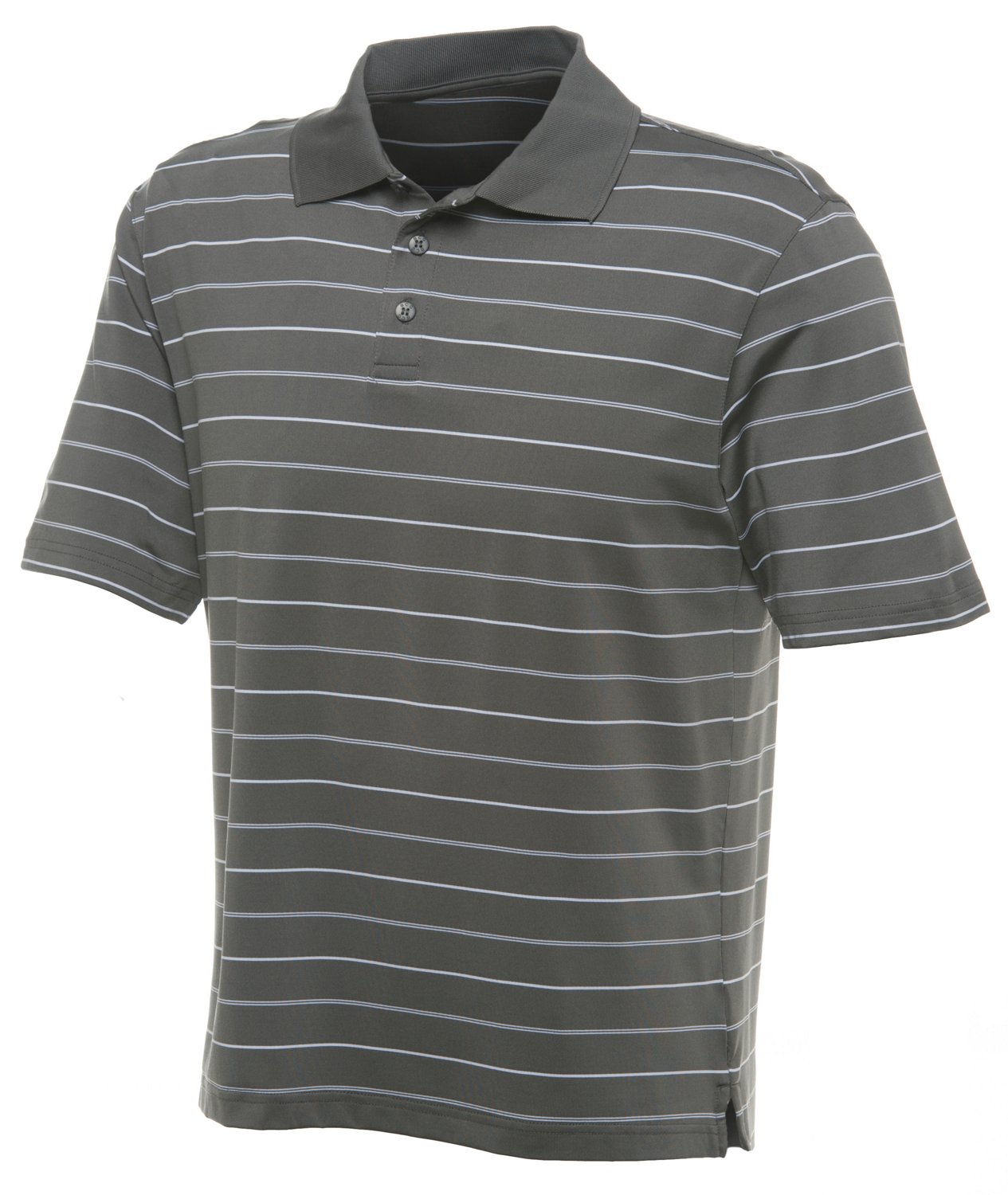 BCG Men's Yarn Dyed Short Sleeve Golf Polo Shirt