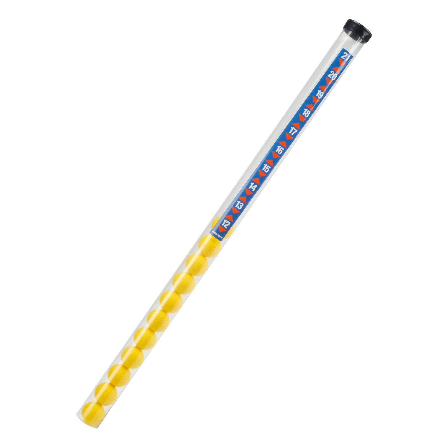 Golfmate® Shag Tube with 12 Practice Golf Balls