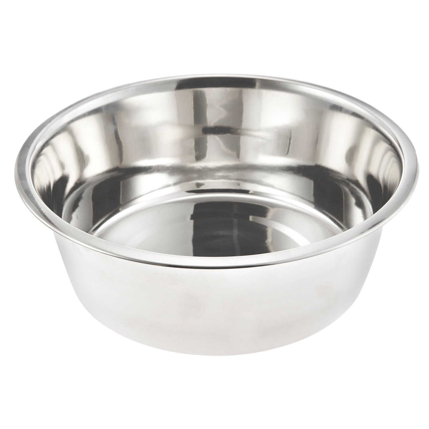 Ruffin' It 160 oz. Stainless-Steel Economy Dog Bowl