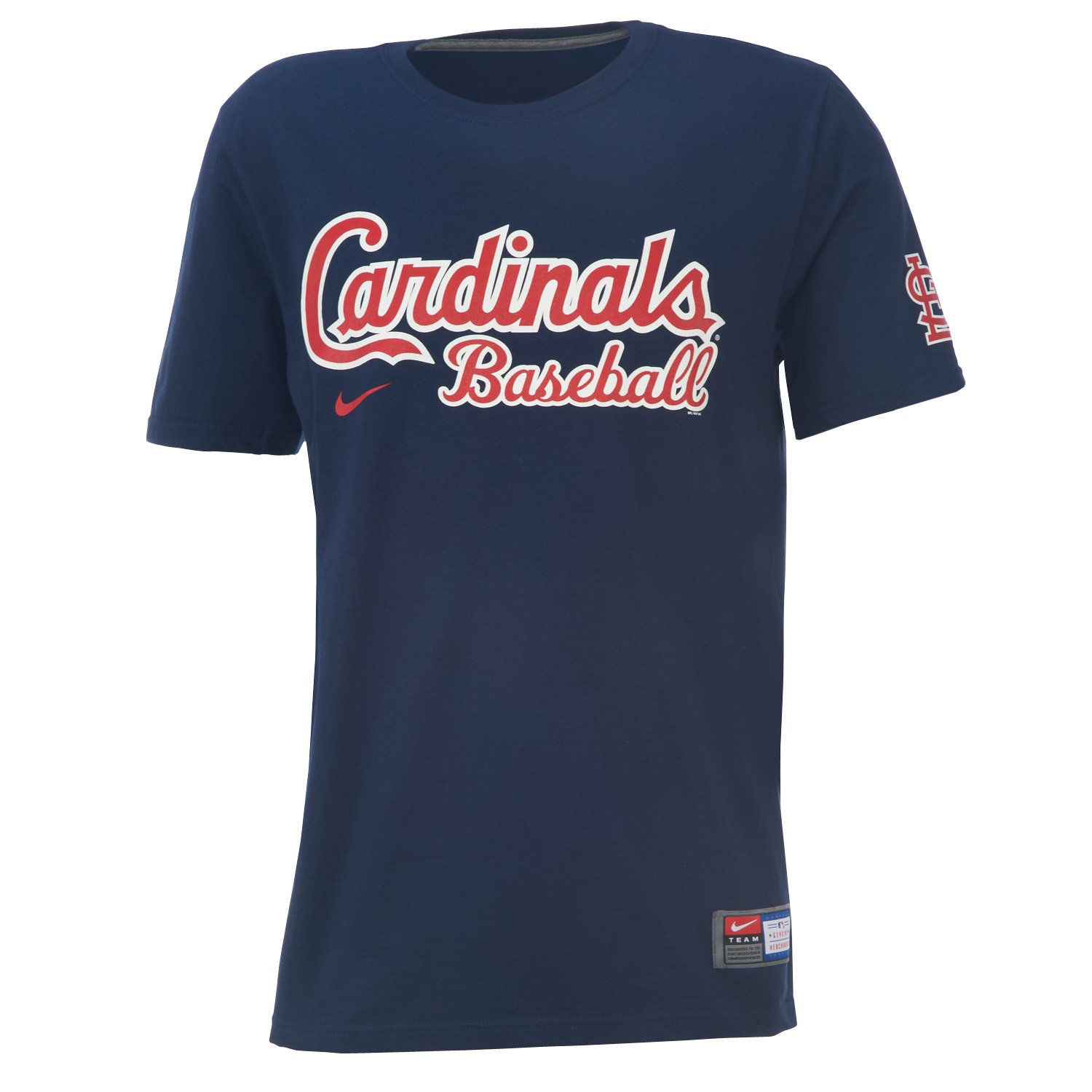 Nike Adults' St. Louis Cardinals Short Sleeve Practice T-shirt