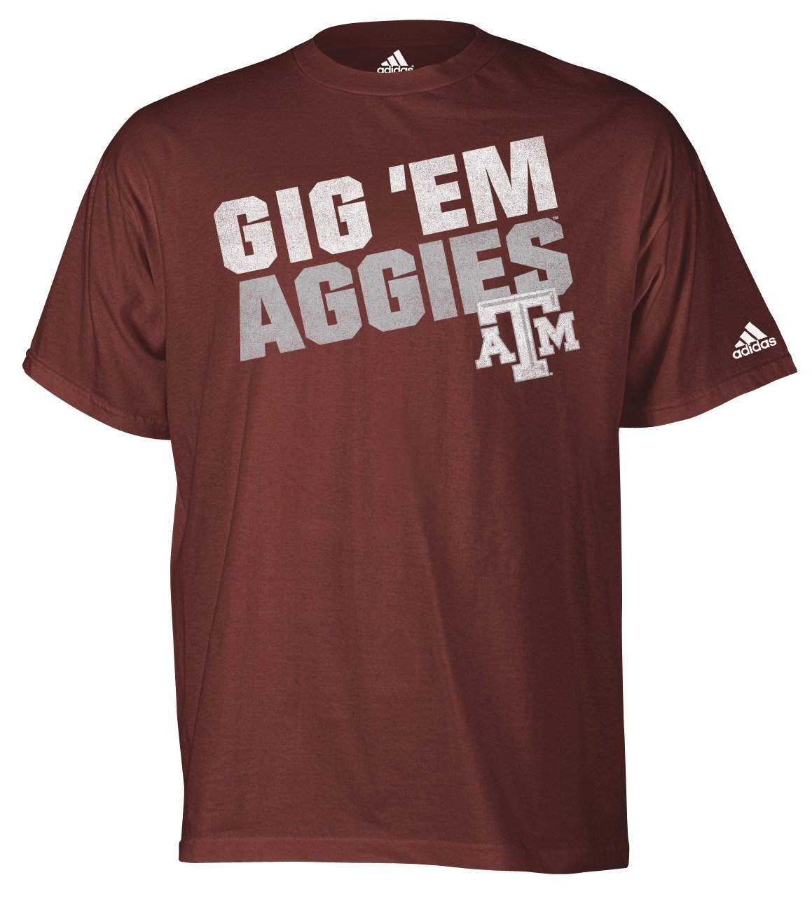 adidas Men's Texas A&M University Gig 'Em Aggies T-shirt