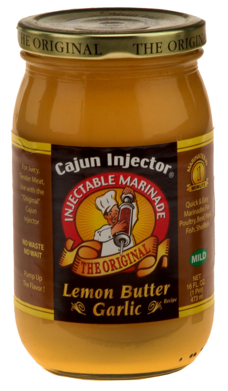 Cajun Injector 16 oz. Lemon Butter Garlic Marinade Refill