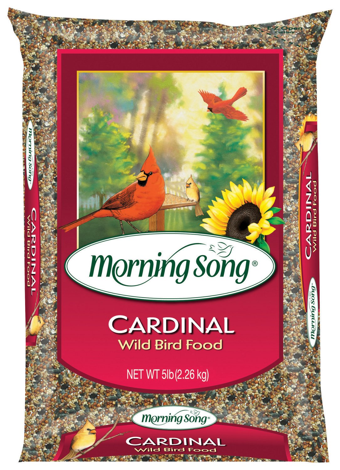 Morning Song® Year-Round 5 lb. Cardinal Food Bag