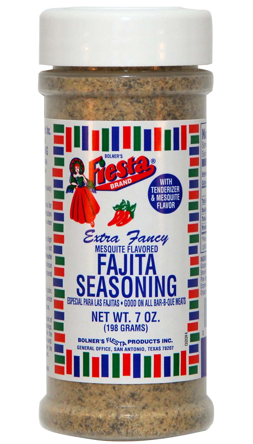 Bolner Fiesta 7 oz. Mesquite Fajita Seasoning thumbnail