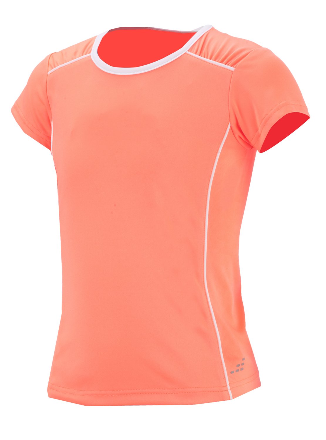 BCG Girls' Gathered Piped Running Top