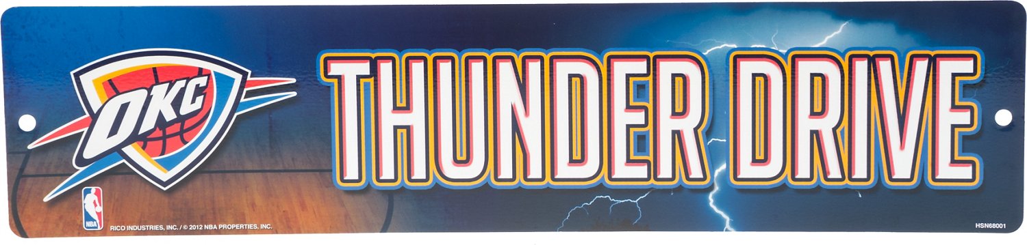 Tag Express Oklahoma City Thunder Street Sign