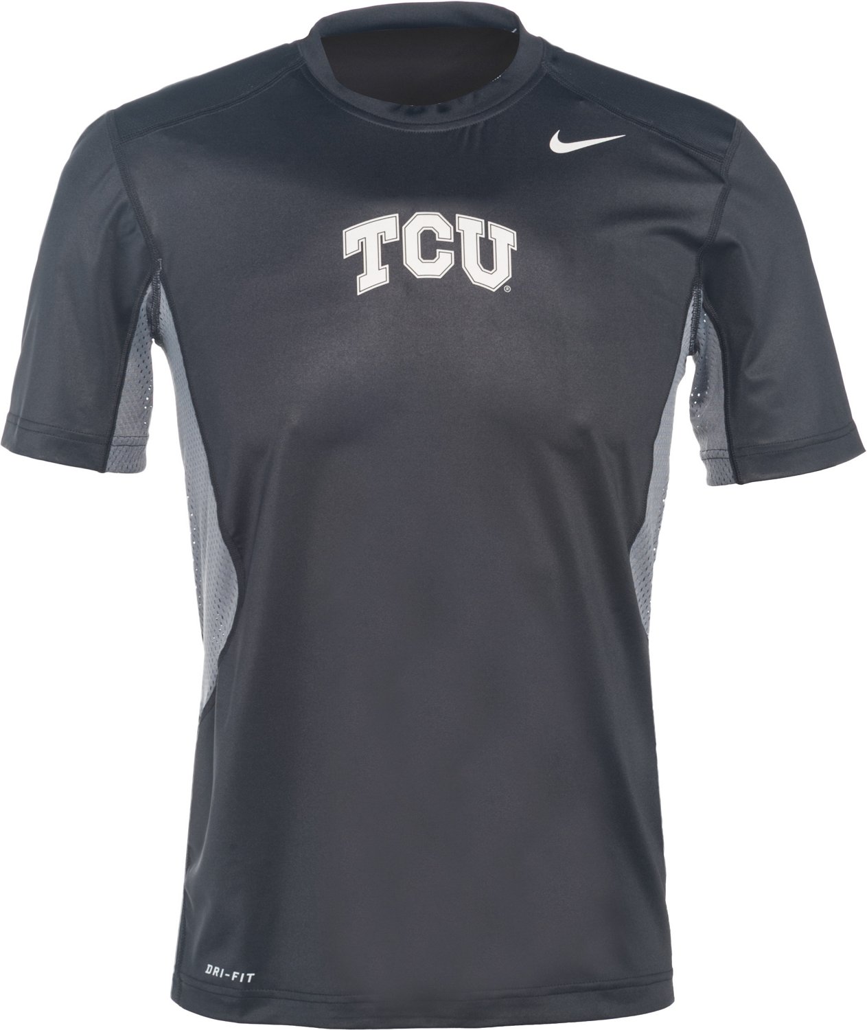 Nike Men's Texas Christian University Hypercool Short Sleeve T-shirt