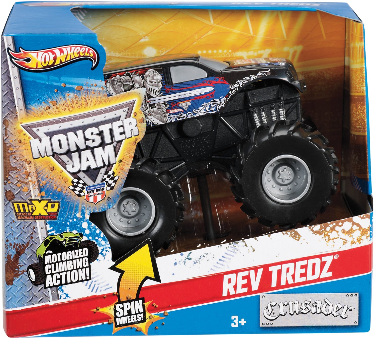 Hot Wheels® 1:43 Rev Tredz Monster Trucks Assortment