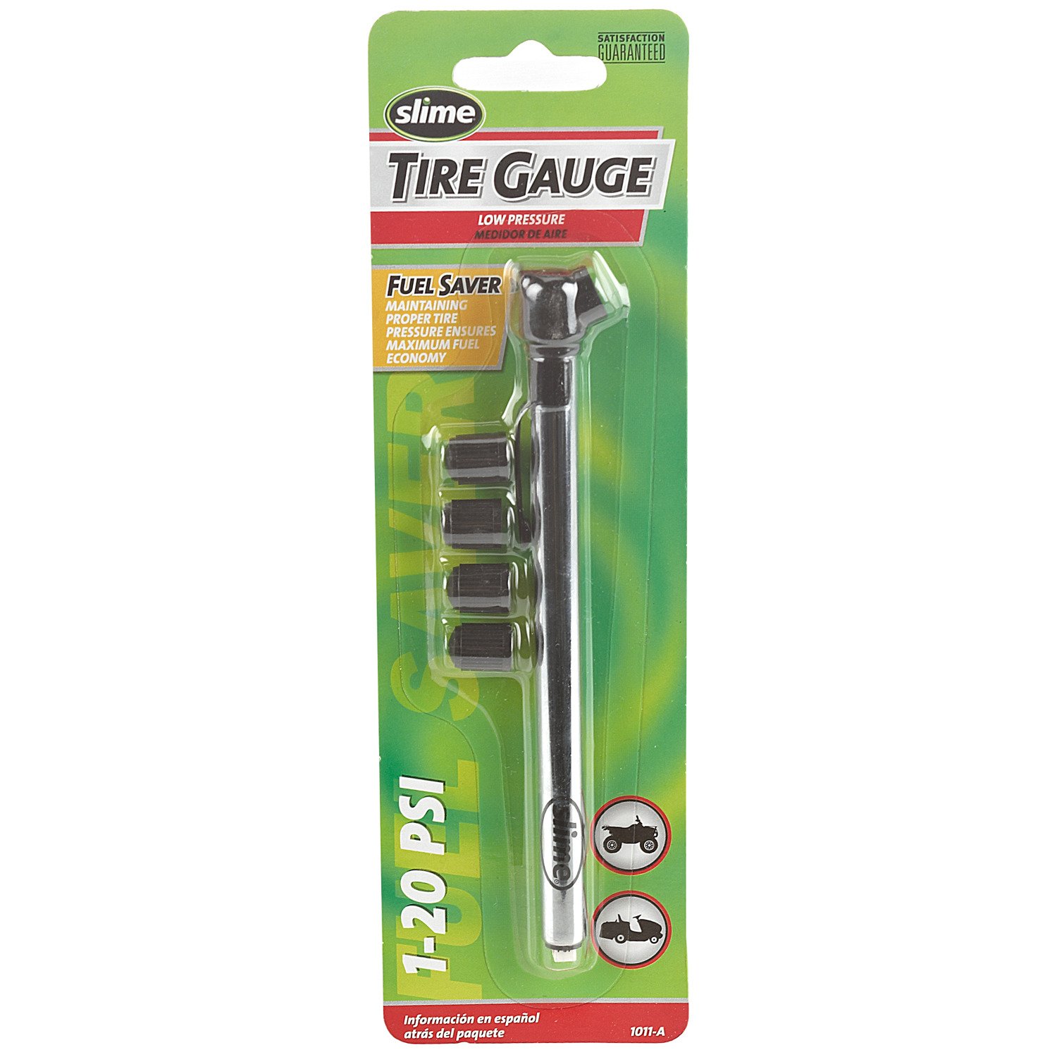 Slime 1 - 20 PSI Low-Pressure Tire Gauge