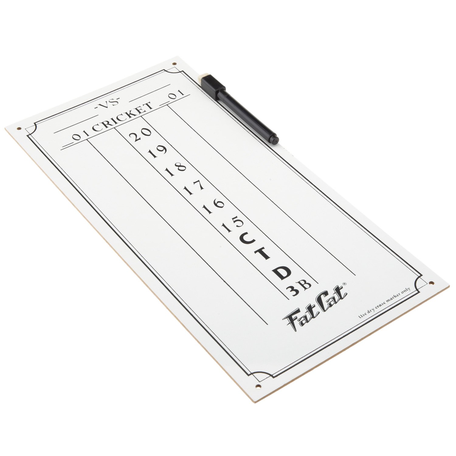 FatCat Small Dry Erase Cricket Scoreboard