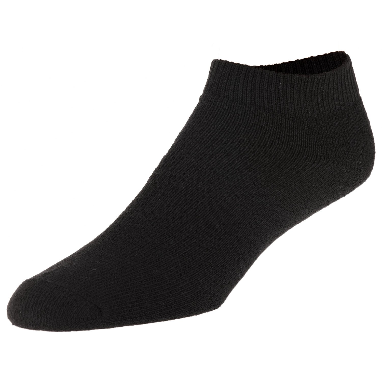 Tredz™ Adults' Low-Cut Black Socks 8-Pack