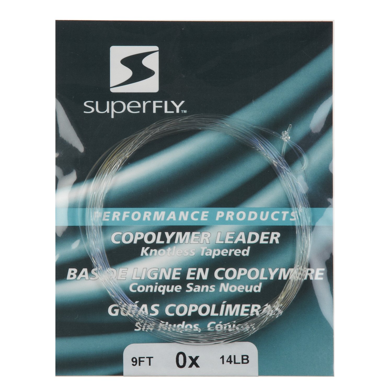 Superfly™ 0X 9' Knotless Tapered Leader