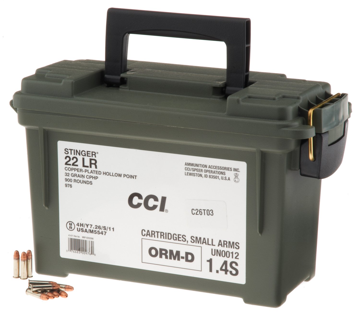 CCI® Plano .22 LR 32-Grain Rimfire Ammunition
