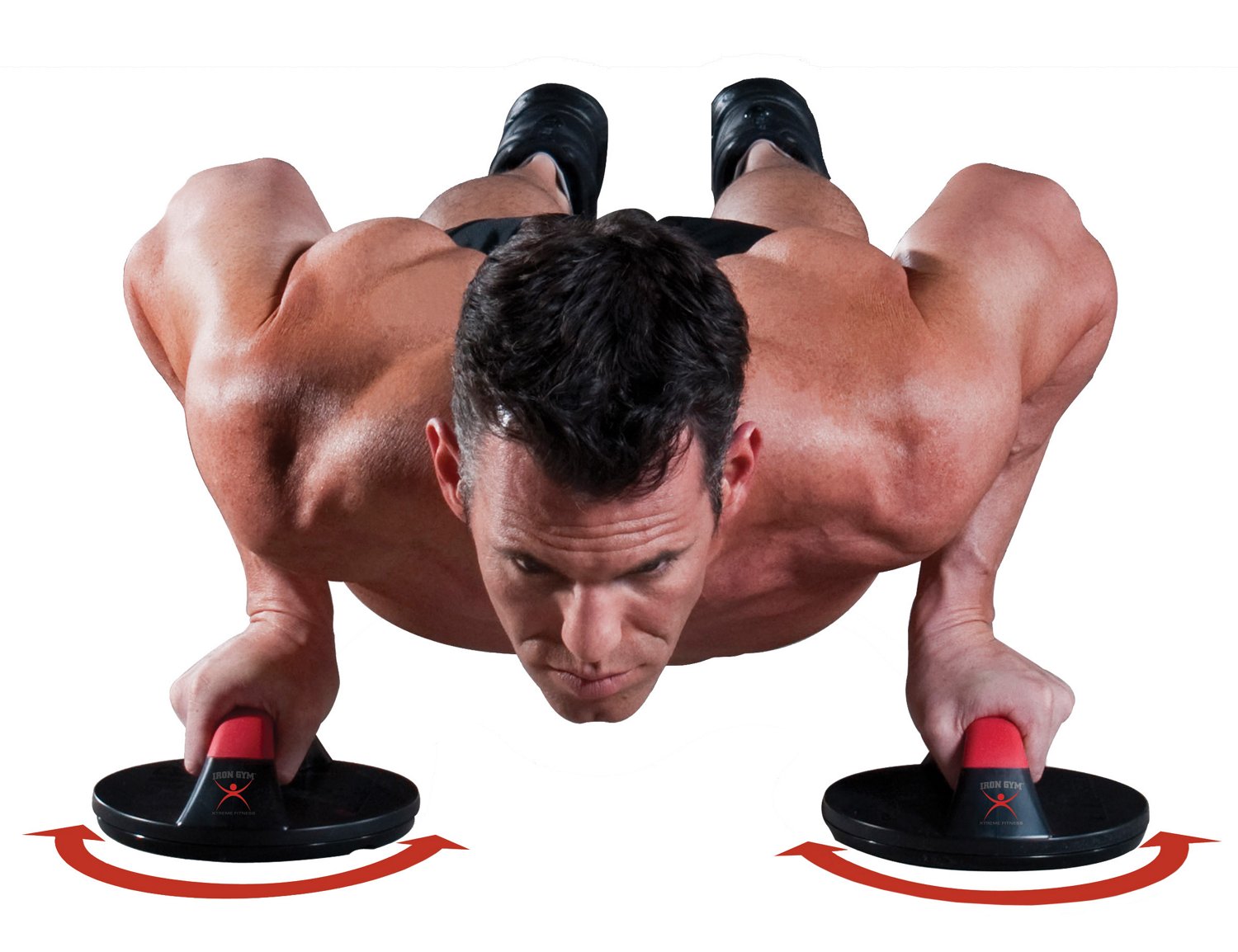 Iron Gym™ Rotating Push Up Grips thumbnail