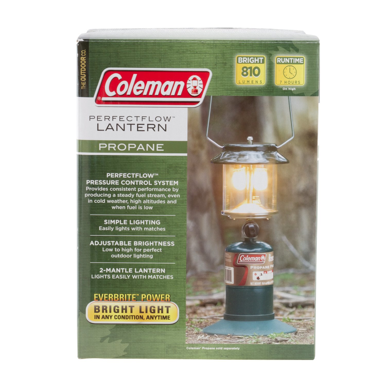 Coleman® PerfectFlow 2-Mantle Propane Lantern