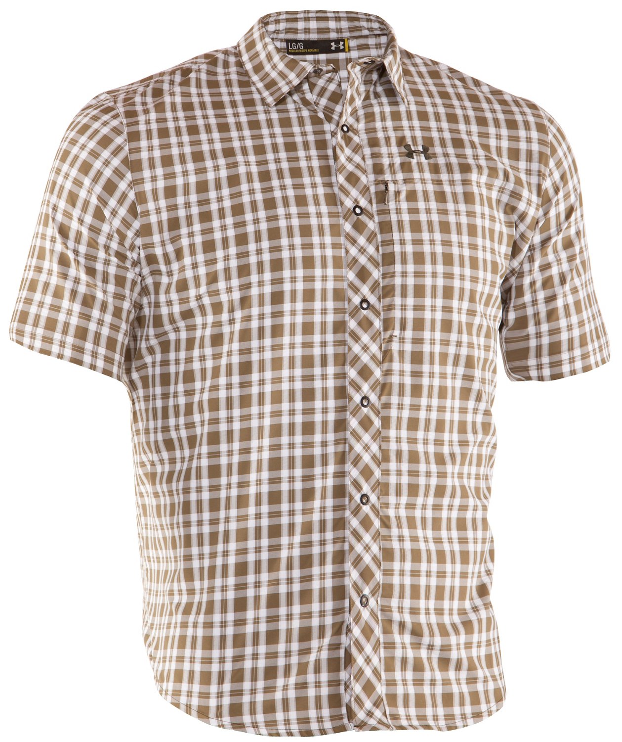 Under Armour® Men's HeatGear® High Desert Plaid Short Sleeve Shirt
