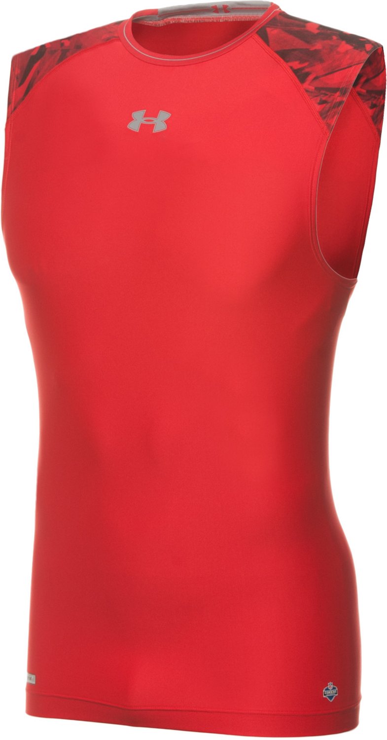 Under Armour® Men's NFL Combine Authentic Shatter Sleeveless Compression Shirt