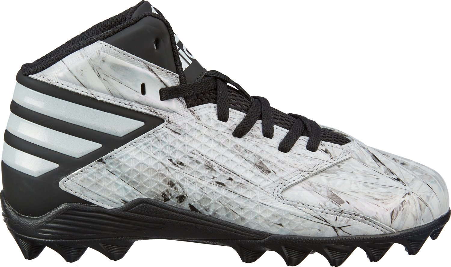 all white adizero football cleats