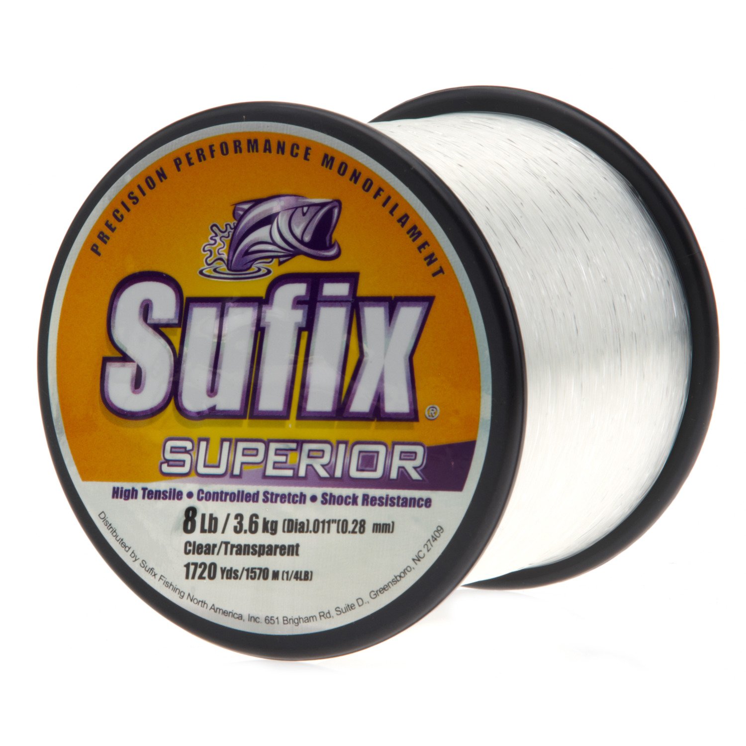 Sufix® Superior 8 lb. - 1,720 yards Monofilament Fishing Line