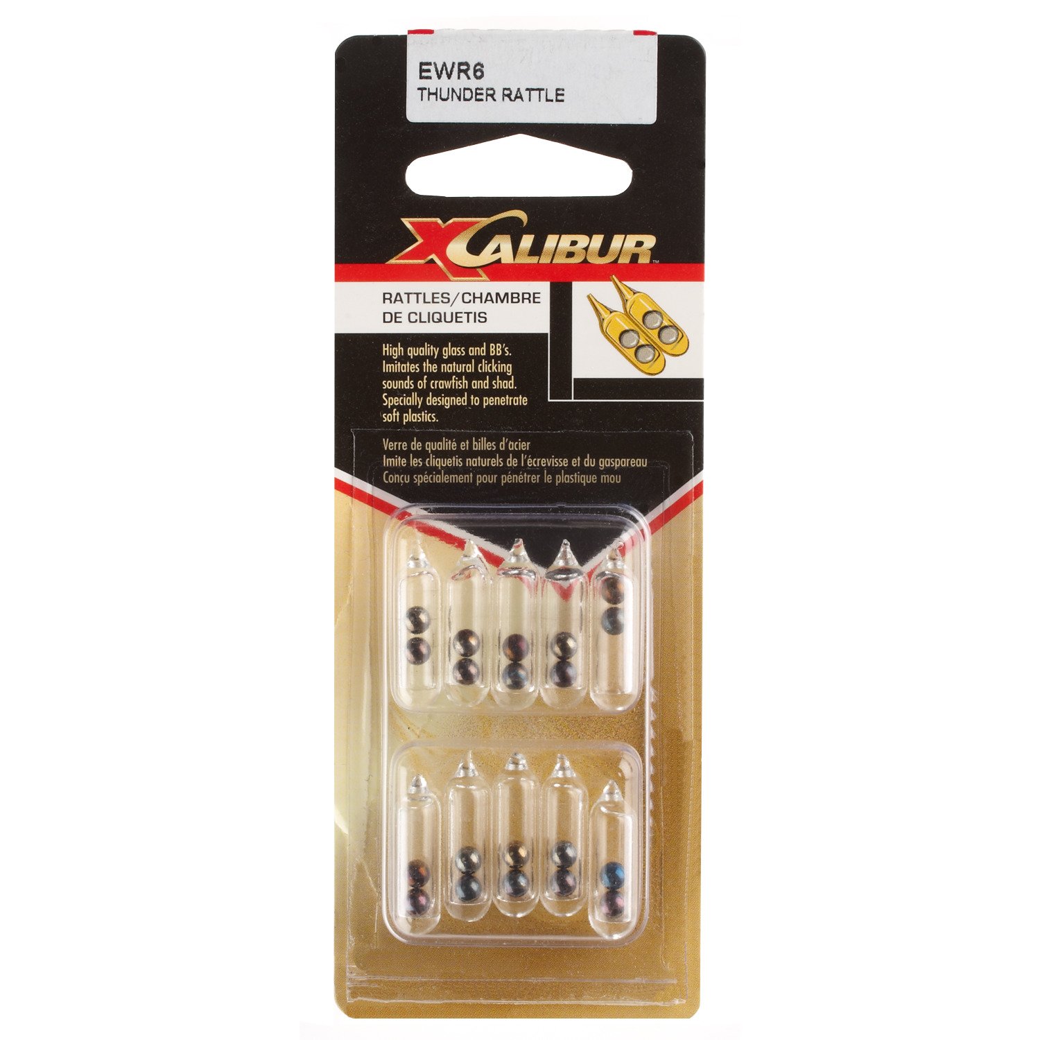XCalibur 6 mm Thunder Rattles 10-Pack