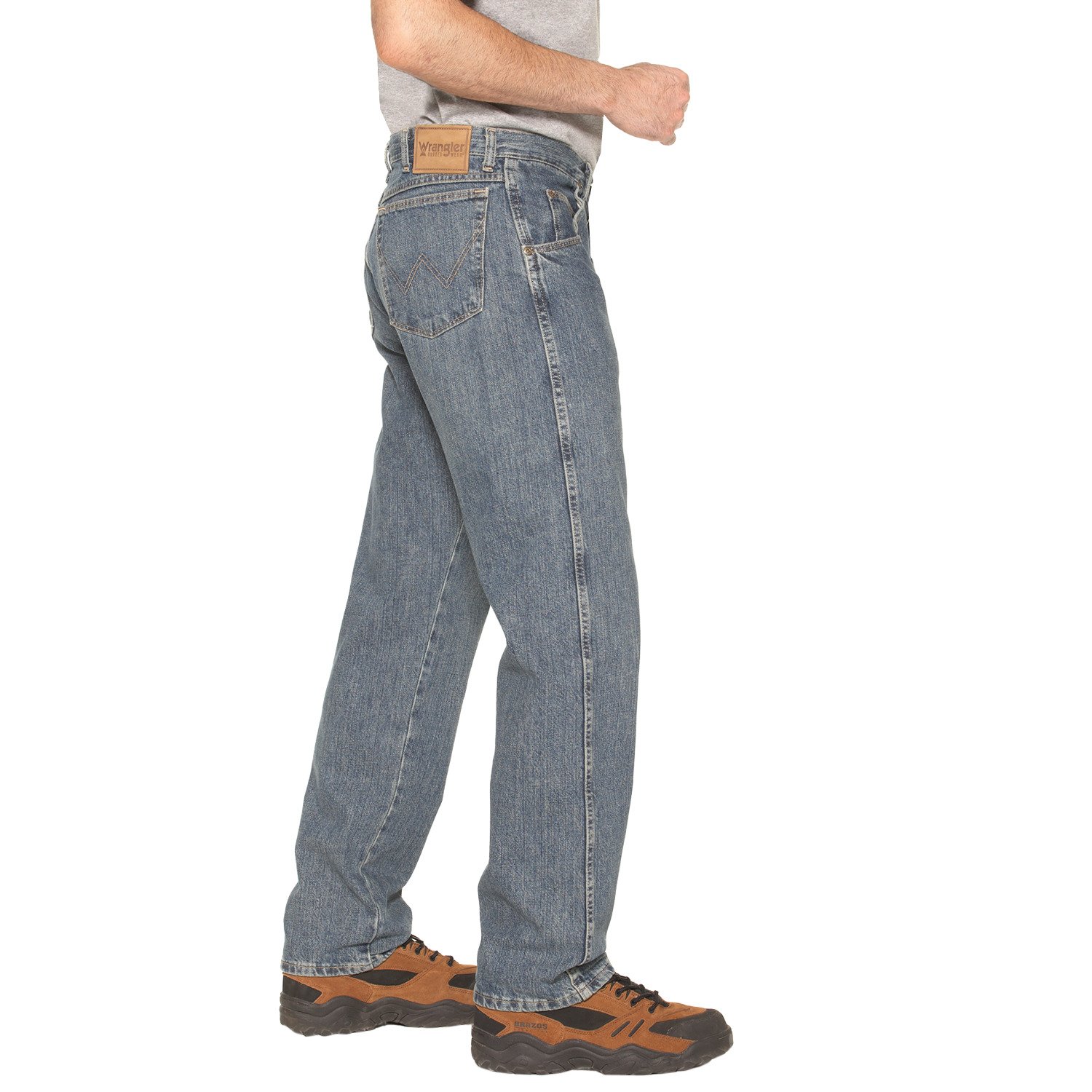 Wrangler® Rugged Wear Men's Regular Straight Fit Jean thumbnail