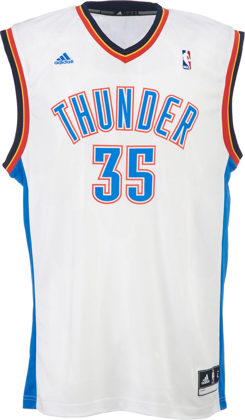 adidas Men's Oklahoma City Thunder Kevin Durant #35 Revolution 30 Replica Jersey
