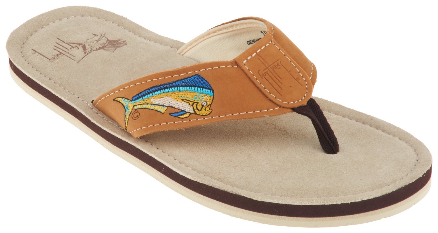 Guy Harvey Men's Dolphin Sandals thumbnail