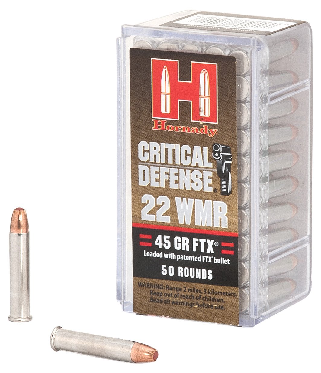 Hornady Critical Defense® .22 Magnum 45-Grain Ammunition