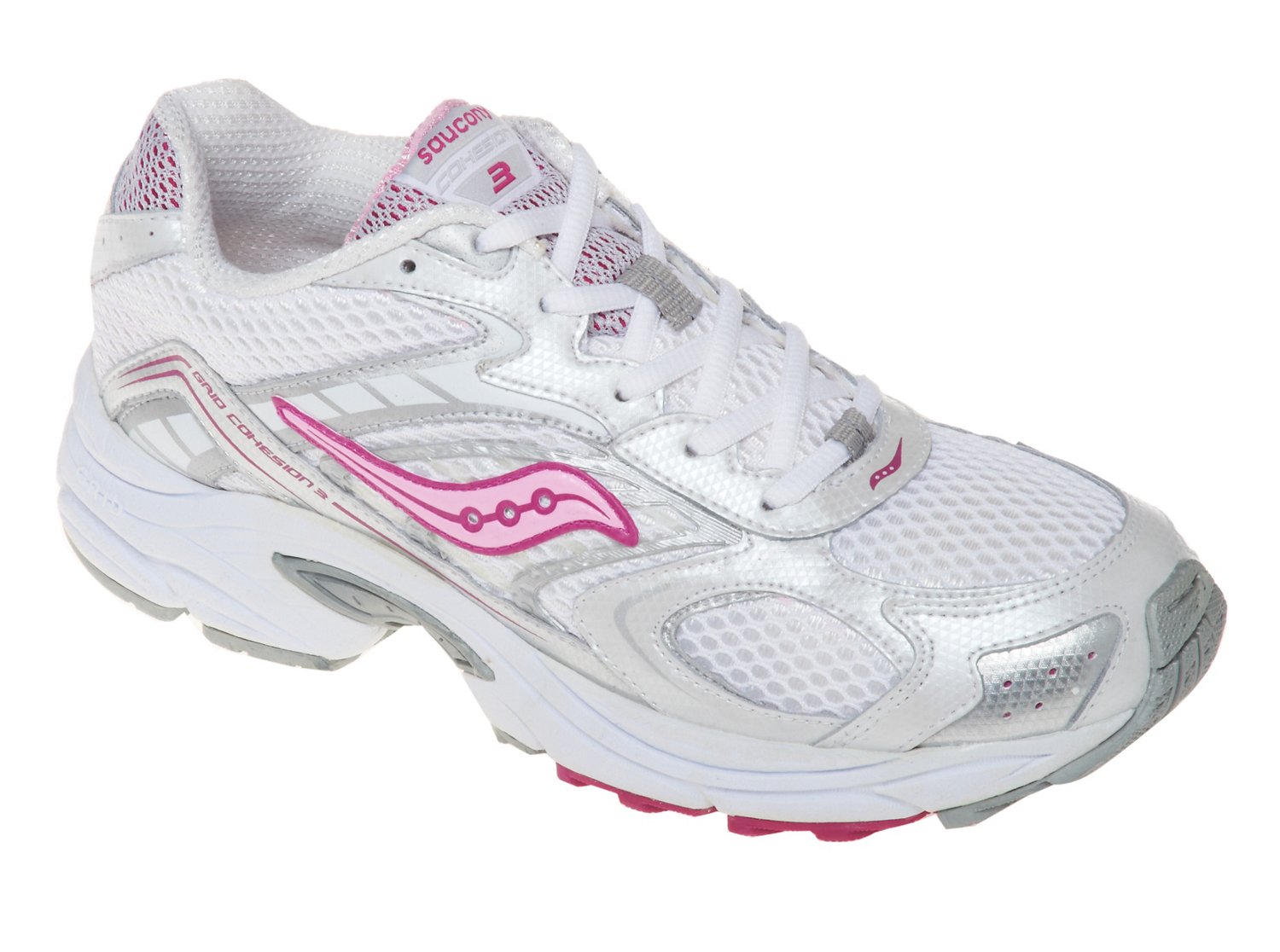 Saucony Girls' Cohesion 3 Running Shoes thumbnail