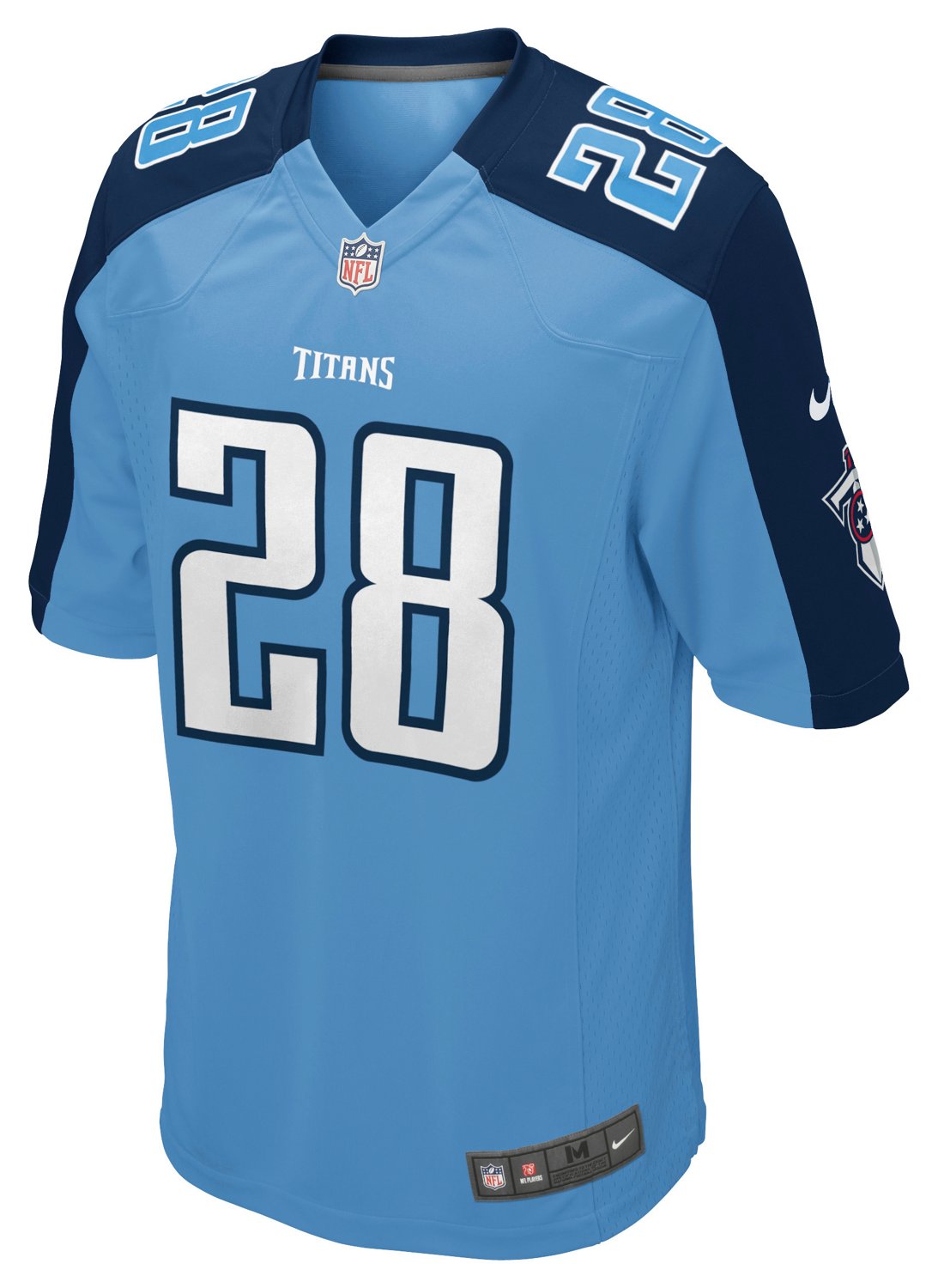 Nike Men's Tennessee Titans Chris Johnson #28 Replica Jersey