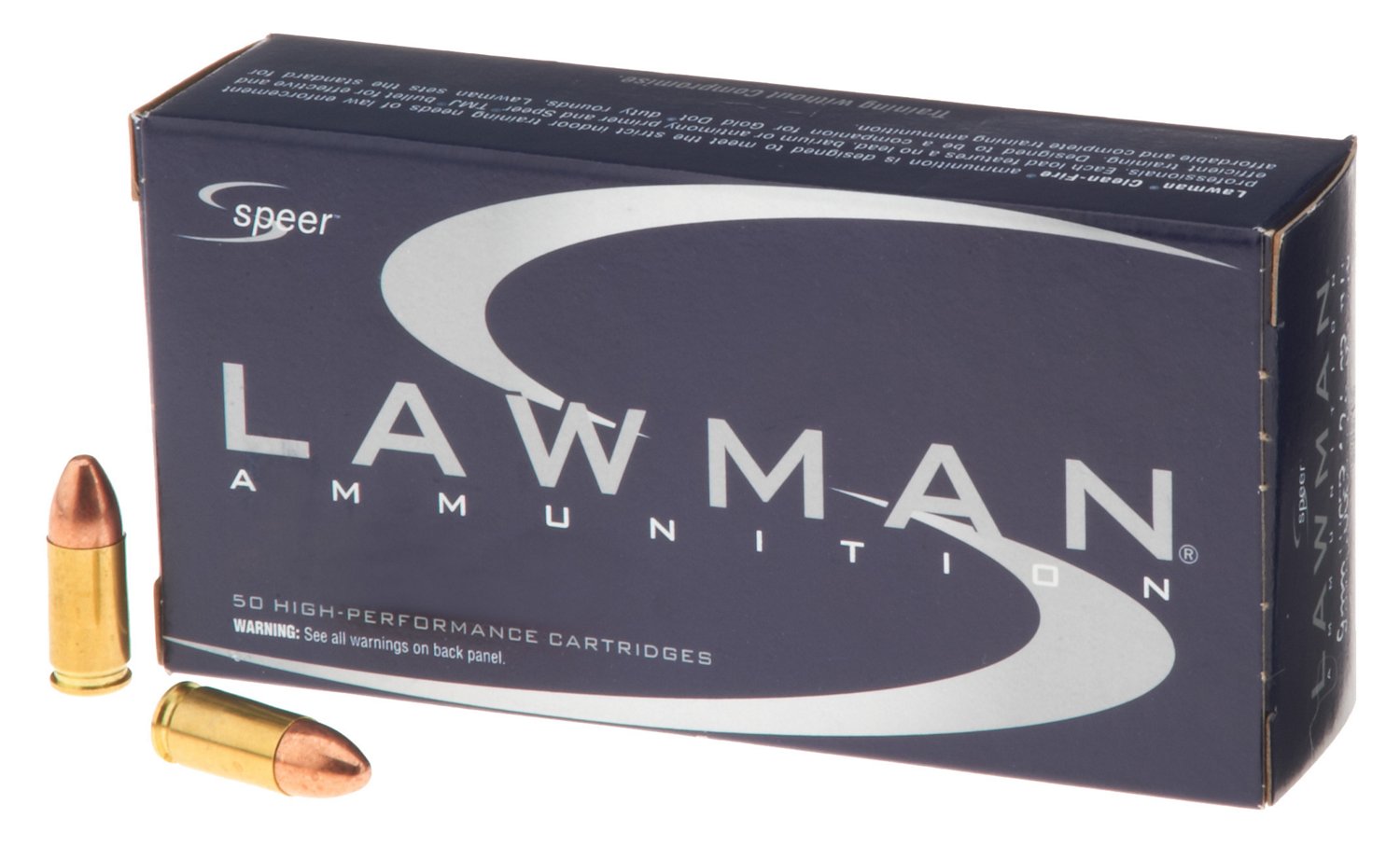 Speer® Lawman 9mm Luger 124-Grain Handgun Ammunition
