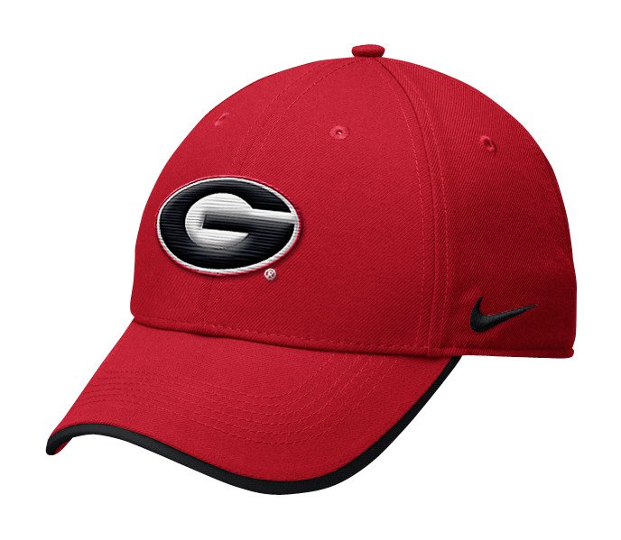 Nike Men's University of Georgia Legacy91 Dri-FIT Coaches Adjustable Cap